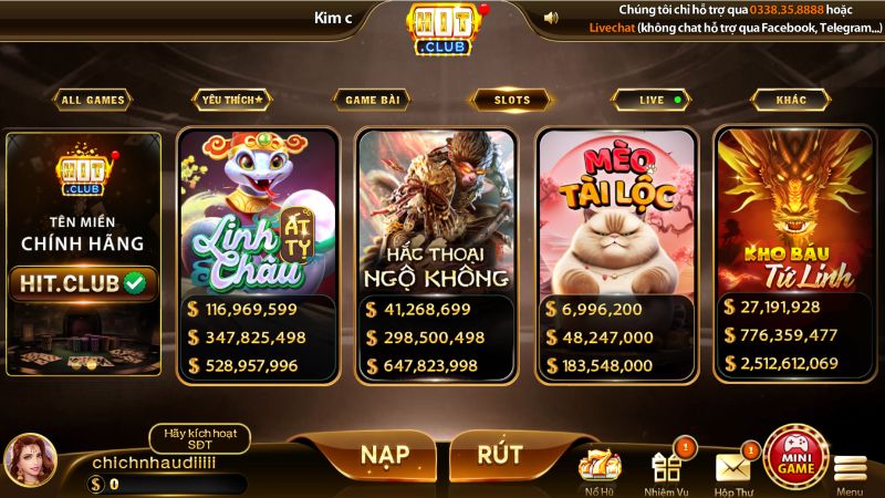 Đơn vị đồng hành cùng nổ hũ Hitclub
