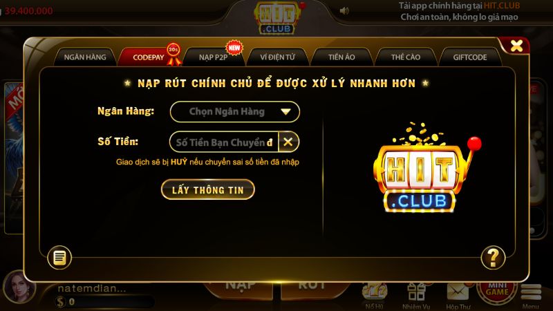 Ưu điểm vượt trội nhất của cổng game Hitclub